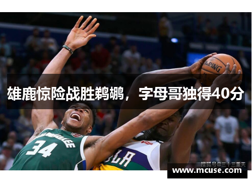 雄鹿惊险战胜鹈鹕，字母哥独得40分